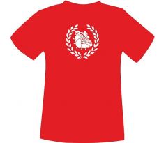tričko Buldog - červené