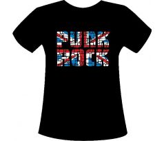 PUNK ROCK  england  - dámske tričko