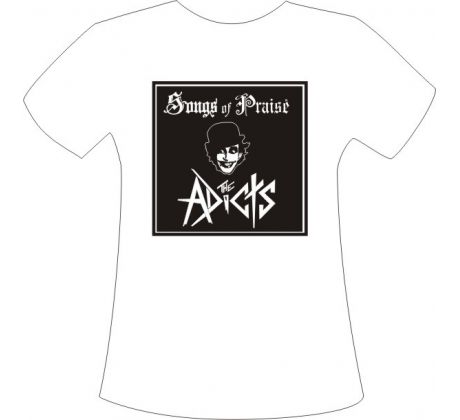 ADICTS - Songs of Paraise - biele dámske tričko