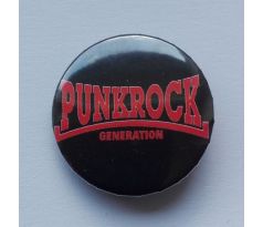 odznak PUNKROCK GENERATION - 25mm