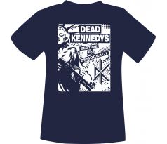 tričko DEAD KENNEDYS - BEDTIME...- modré